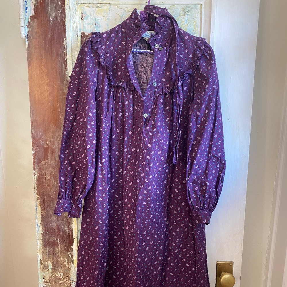 Vintage 1970s Laura Ashley Dress